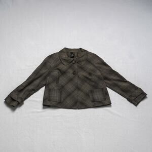East 5th Plaid Swing Jacket - Women's 16P - Cropped